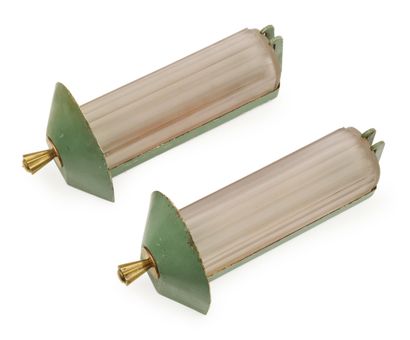 Work from the 1940s
Pair of wall sconces...
