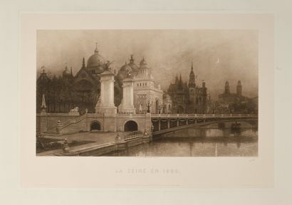 VARIA
Set of 24 prints, fourteen in color,...