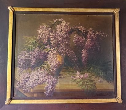 F. LANSALOT, early 20th century.
Wisteria...