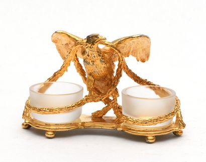 CHRISTOFLE Haute orfèvrerie, 2007
Gilt bronze...