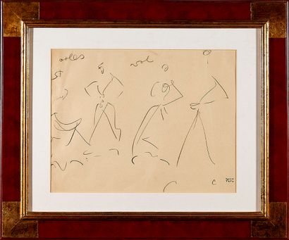 Jean TOTH (1899-1972)
Characters
Pencil on...