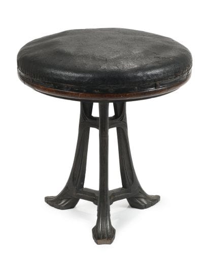 Travail 1900
Dans le goût d’Hector GUIMARD
Tabouret...
