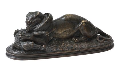 Antoine Louis Barye (1795 - 1875) 
Tiger...