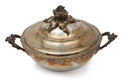 LEGUMIER covered in 925/°° silver, the frétel...