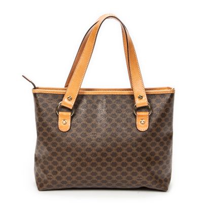 CELINE
Sac vintage de type shopping en toile...