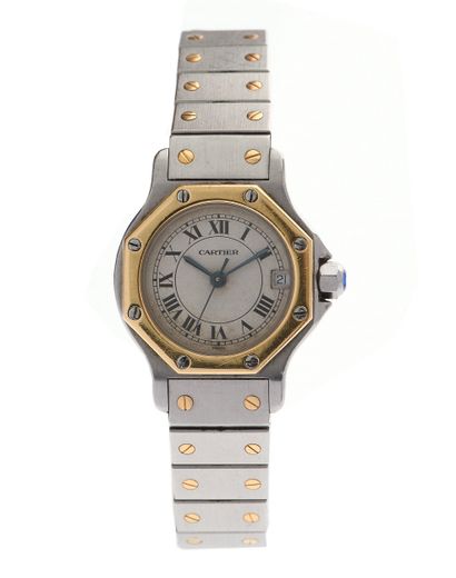 CARTIER 
Santos octogonale ref. 187903, n°...