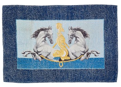 HERMES Paris
Serviette de bain à décor de...