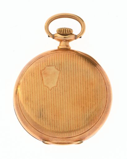 ZENITH
Montre de gousset en or jaune 18K...