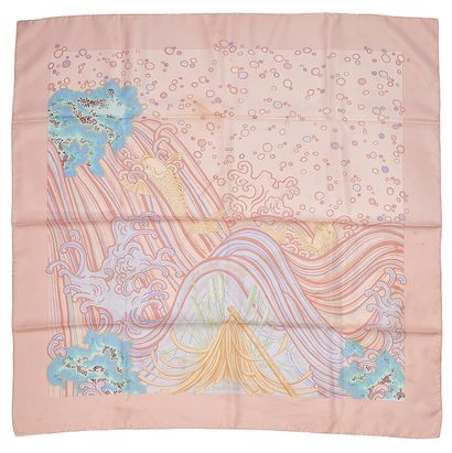 HERMES Paris
Silk twill 