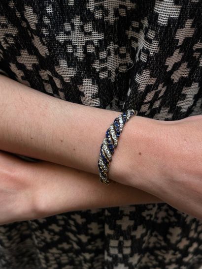 Très beau bracelet
en or jaune 18K 750/°°...
