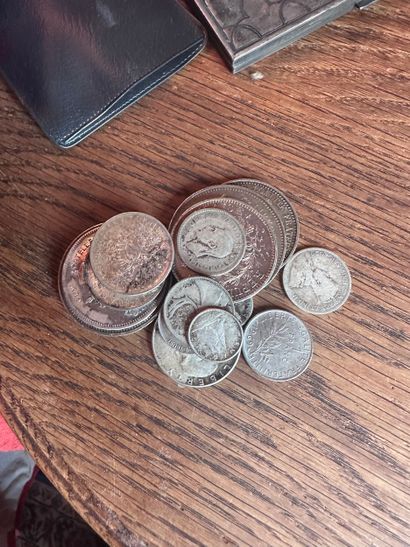 Ensemble de PIECES de monnaie françaises...