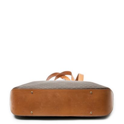 CELINE
Sac shopping en toile macadam et cuir...