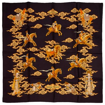 HERMES Paris
Carré en twill de soie intitué...