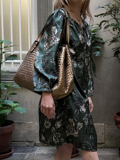 BOTTEGA VENETA
Large tote bag in iridescent...