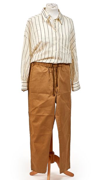 BRUNELLO CUCCINELLI 
Ensemble en coton et...