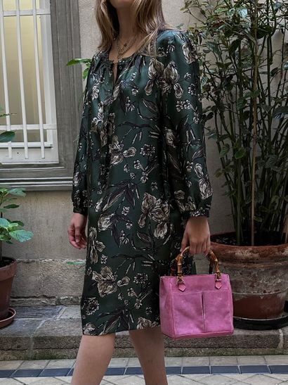 GUCCI
Sac à main en cuir de porc sauvage...