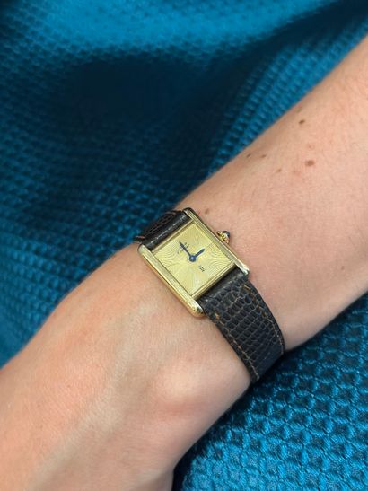 CARTIER
Must de Cartier « Discor dial »,...