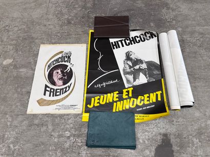 Set of 5 Alfred Hitchcock FILM POSTERS: Young...