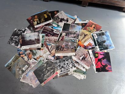 Ensemble de photos et d'affichettes d'exploitation...
