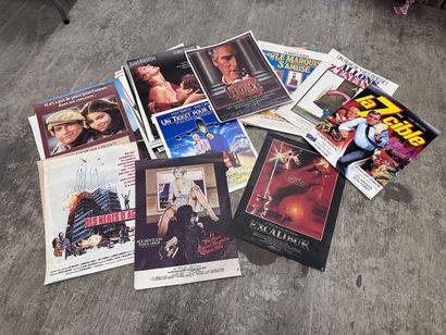 Set of POSTERS of various films, French,...