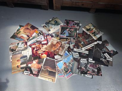 Ensemble de photos et d'affichettes d'exploitation...