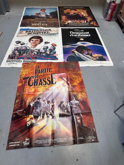 5 affiches de films dramatiques américains...