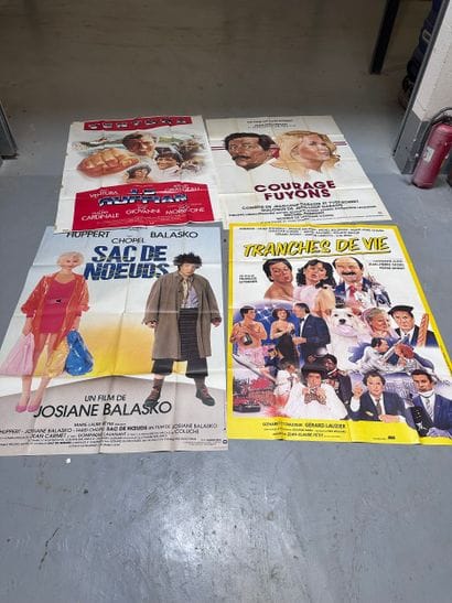 Ensemble d'affiches de comédie française...