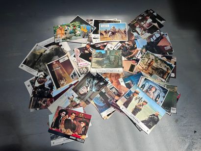 Ensemble de photos et d'affichettes d'exploitation...