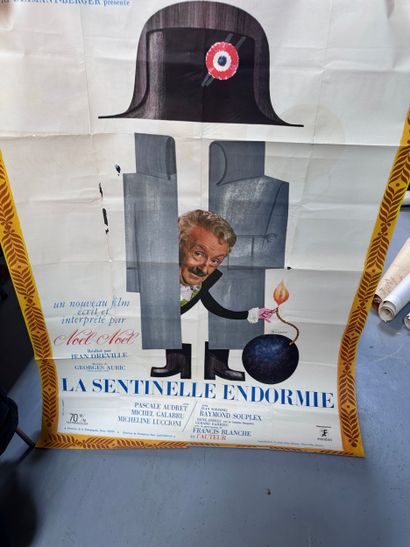 Set of various film posters, mainly comedy,...