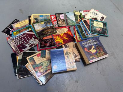 Miscellaneous classical music vinyl set.