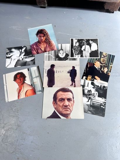 Ensemble de photographies de tournage, noir...