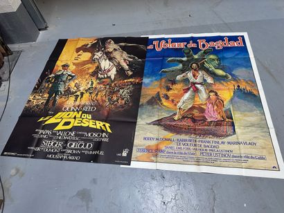 Deux affiches de films historiques : Le voleur...