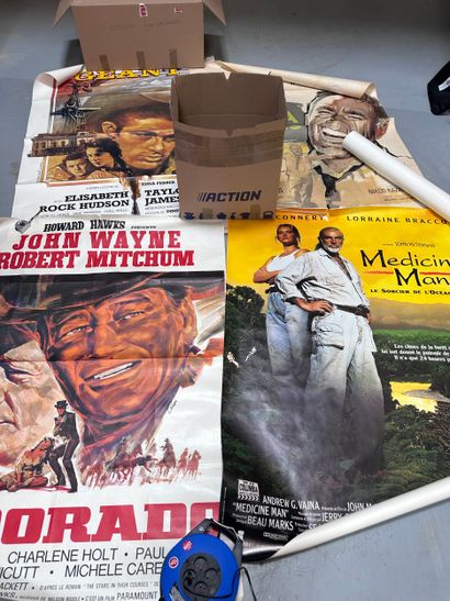 Set of adventure films including: Giant,...