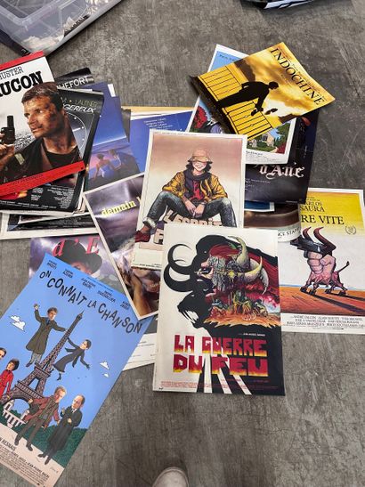 Set of about 45 POSTERS of various films,...