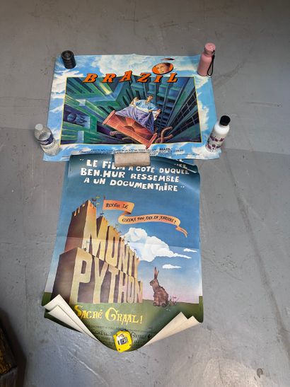 Ensemble d'affiches de Terry Gillian : Brazil...