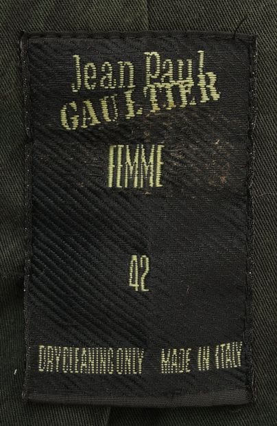 JEAN PAUL GAULTIER WOMEN'S CIRCA 1989 

Tailcoat-inspired...