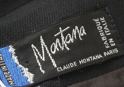 MONTANA CIRCA 1990 

Frock coat-inspired...