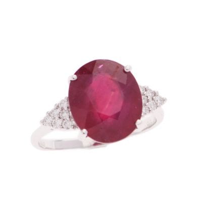 Ring 
in 18k white gold (750°/°°) set with...
