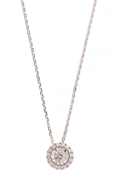 Necklace
made of 18k white gold (750°/°°),...