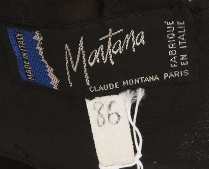 MONTANA CIRCA 1991 
 
Wrap-style bodice in...