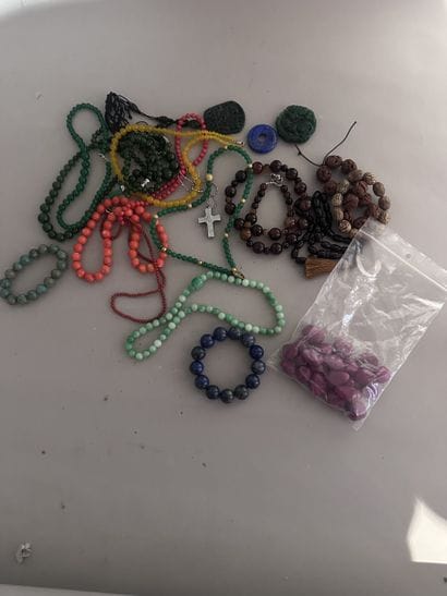 CHINA
Assortment of NECKLACES and BRACELETS...