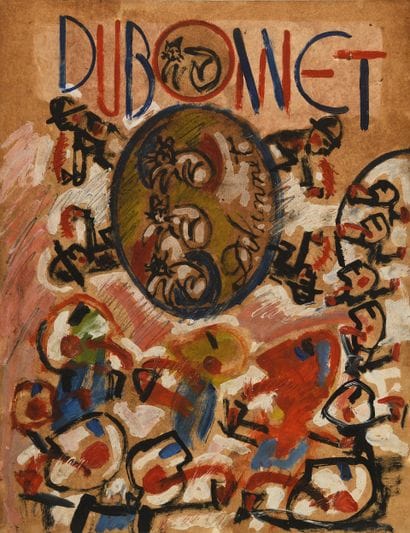 Armand AVRIL (1926-2025)
Les buveurs de Dubonnet,...