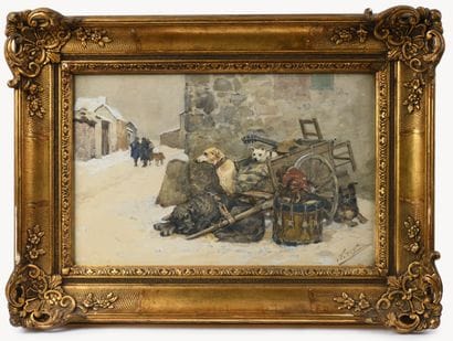 Olivier de PENNE 
(Paris 1831 - Marlotte...