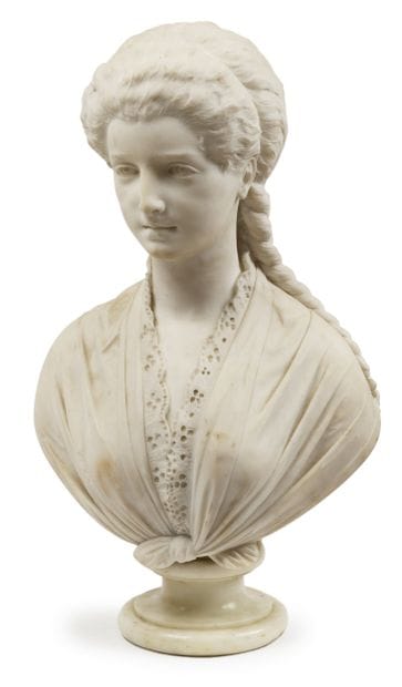 19th-Century Italian School
Marble bust of...