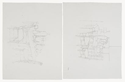 Michel THOMPSON (1921-2007)
Ensemble de deux...