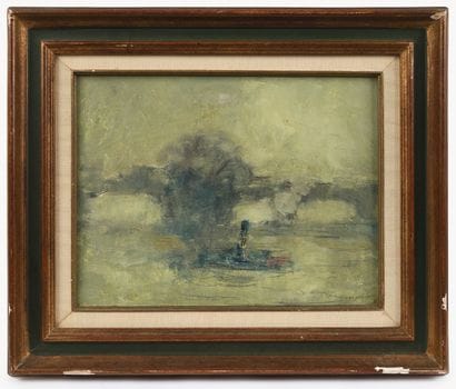 Maurice LOUVRIER (1878-1954)
Le pont dans...