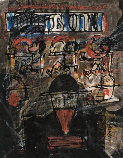Armand AVRIL (1926-2025)
Au bistrot ?Dubonnet?,...