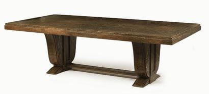 Piece from the 1940s
Large oak dining table...