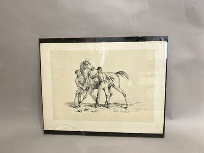 Ecole anglaise fin du XIXe siècle, Edward...