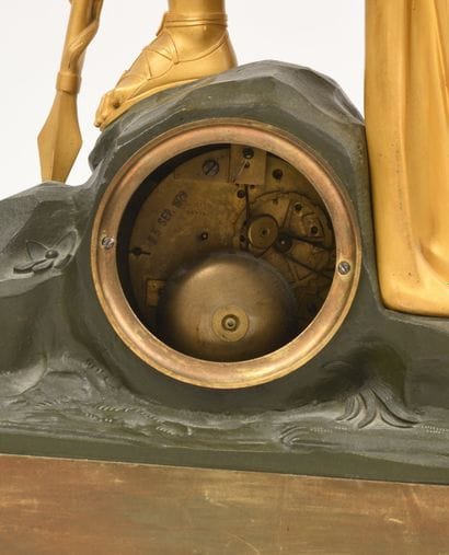 DENIERE in Paris
A large clock in gilded...